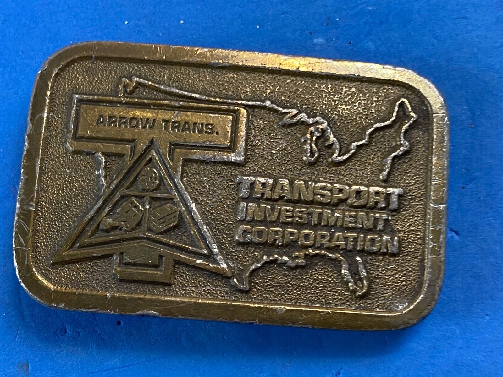 Arrow Transport investment corp. belt buckle by hitline