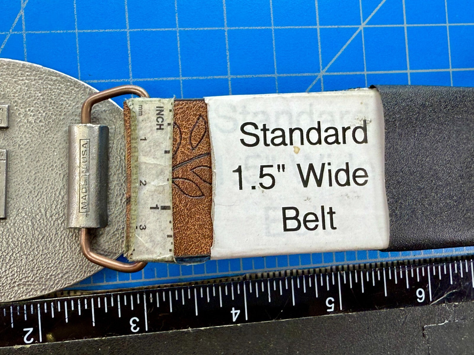 Vintage John Deere Days 2008 Nothing Runs like A Deere Farming Belt Buckle