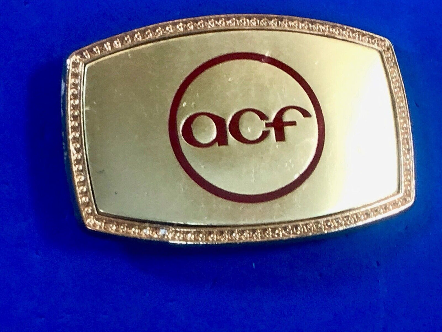 ACF. Association Of Consulting Foresters Vintage Belt Buckle 