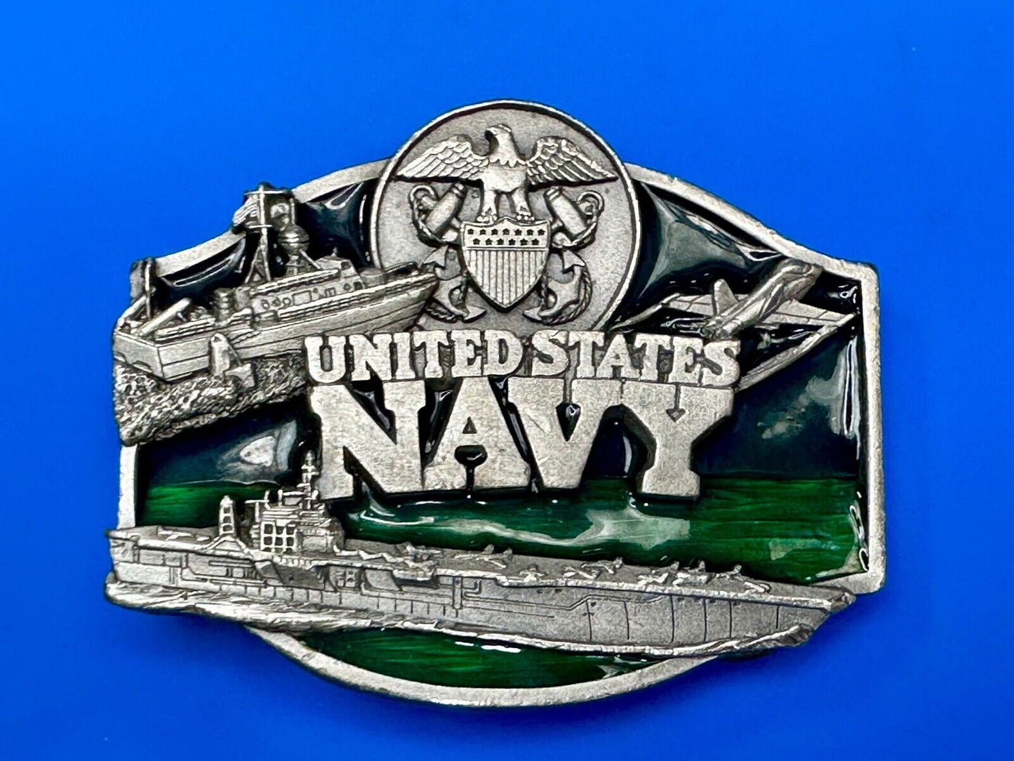 United States Navy - Patriot America G-50 Commemorative Siskiyou Belt Buckle