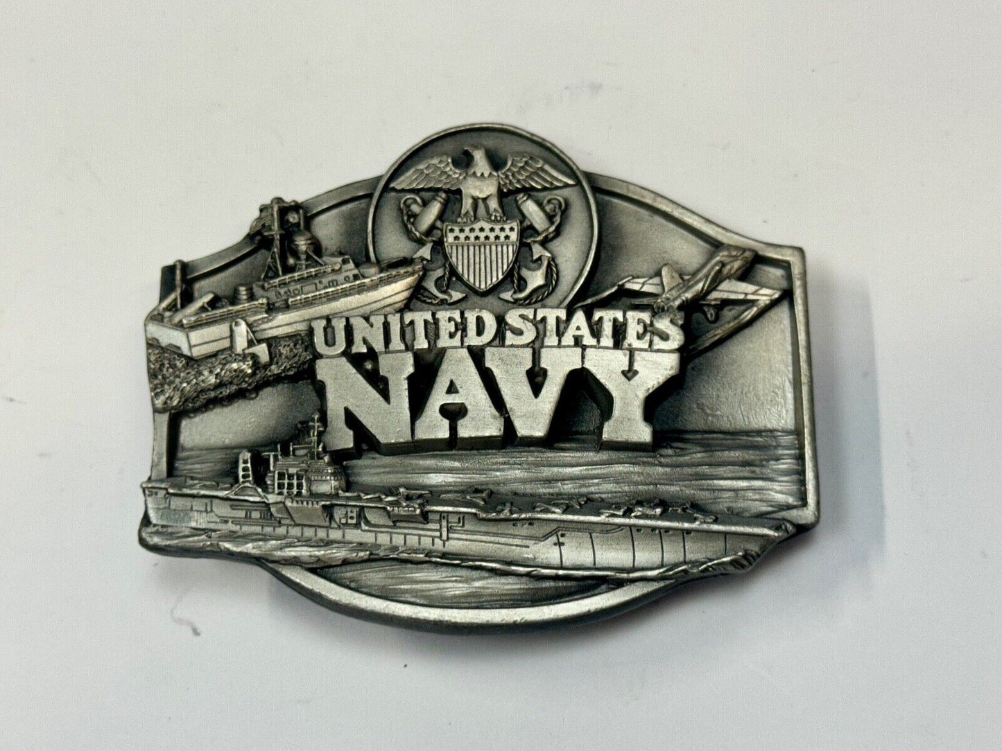 United States Navy USA Continental Congress Vintage 1987 Belt Buckle by Siskiyou