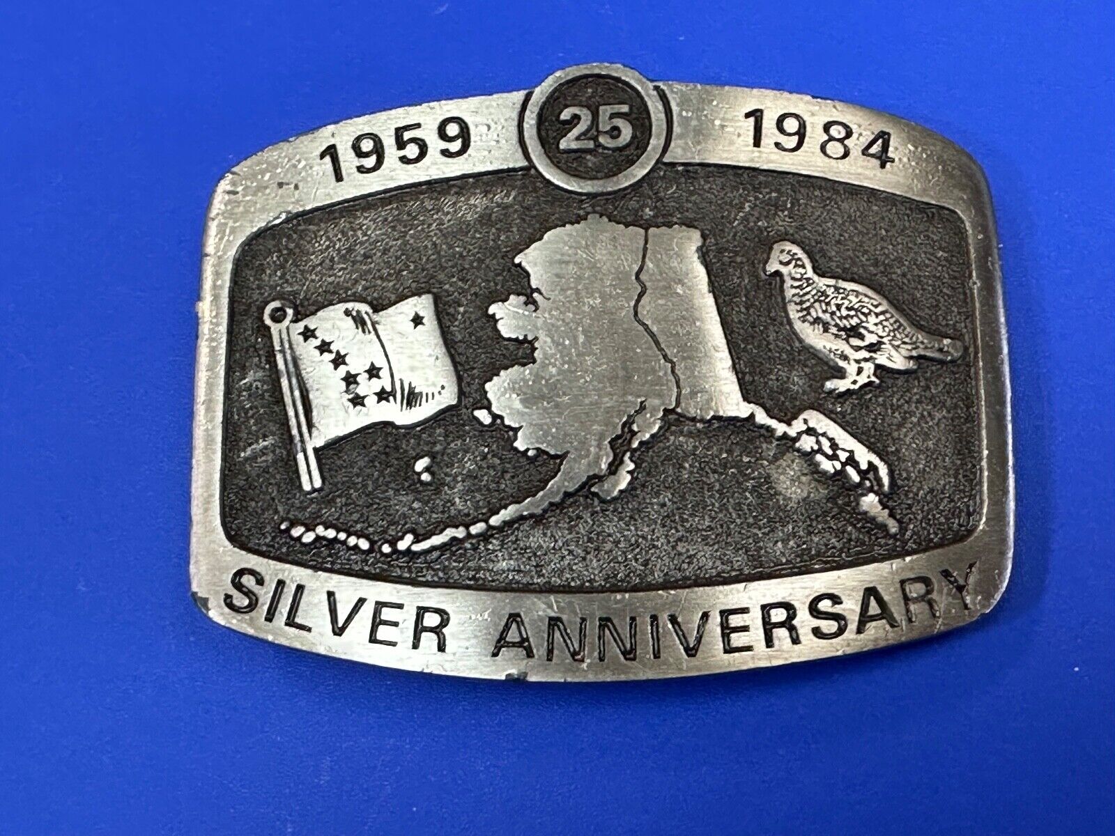 Alaska 1959 - 1984 25 Years of Statehood Silver Anniversary 1st Edition by Eldon