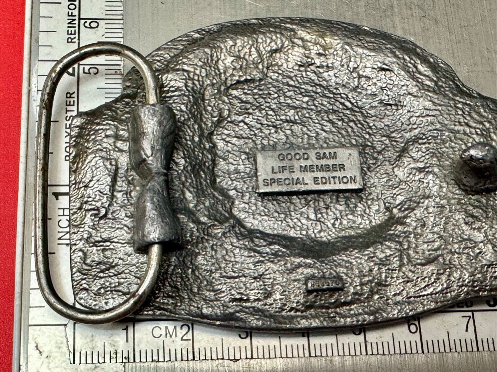 Vintage Good Sam Club Life Member Belt Buckle