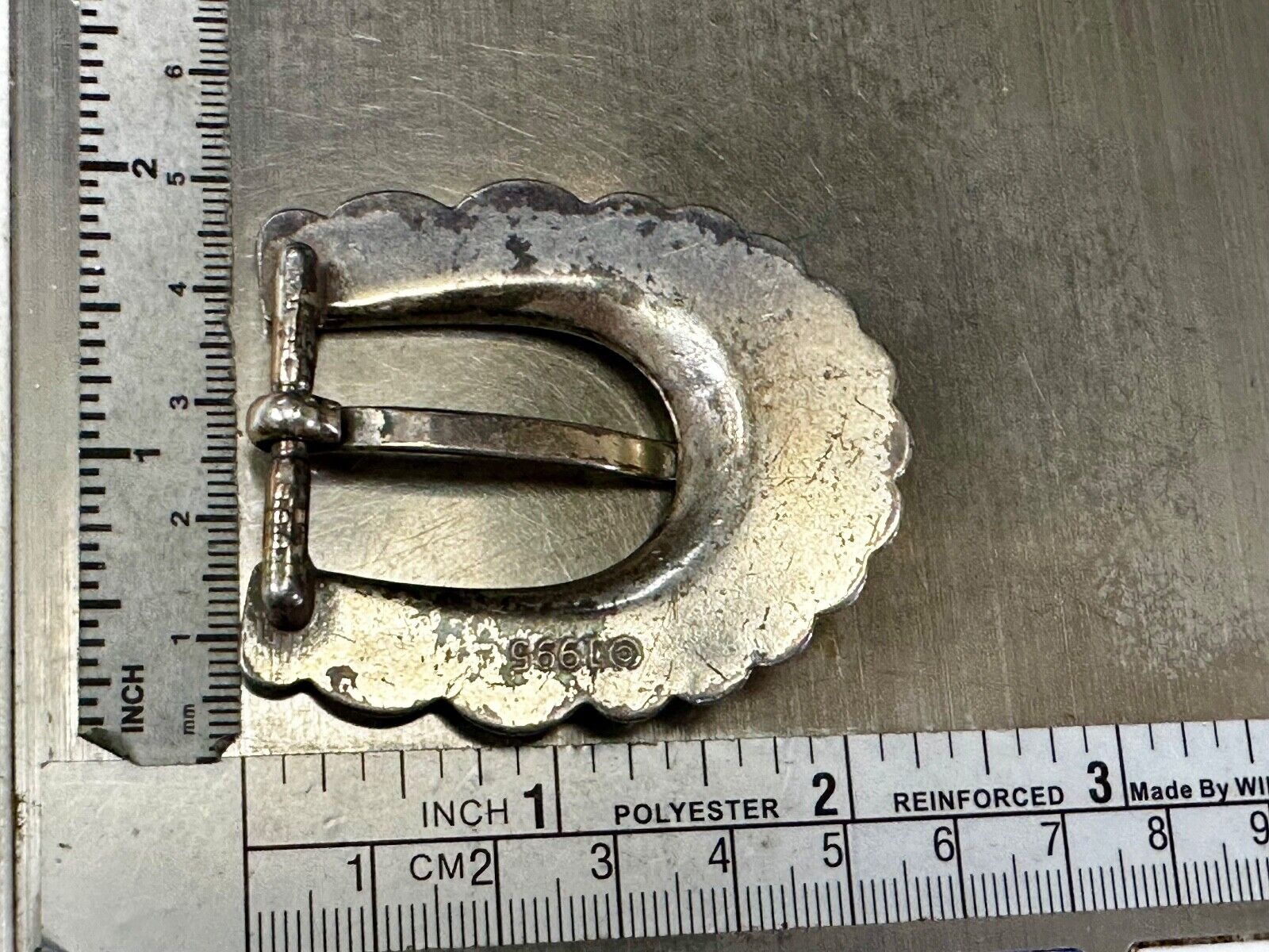 Unique Raised Dimensional Vintage Replacement Ornate Belt Buckle