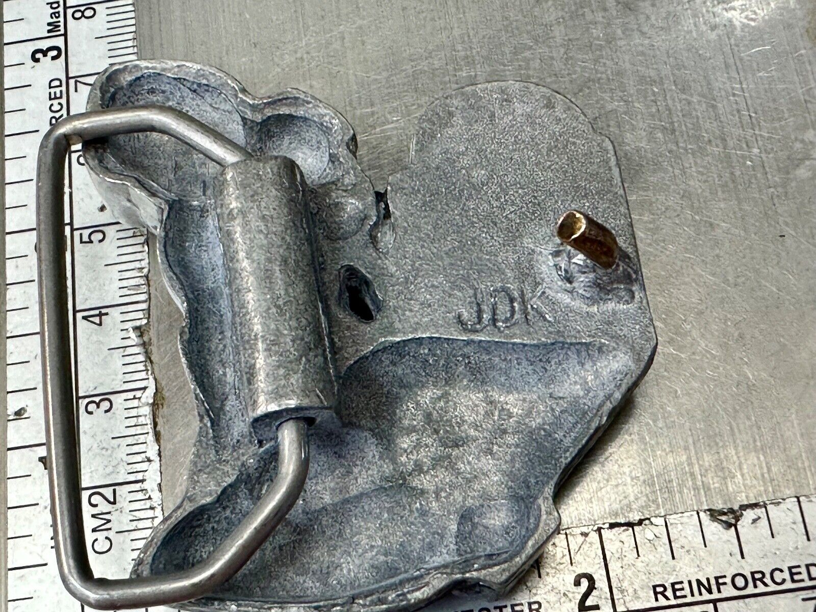 Tombstone 161 Digger Dil Day The LASt Jester to let you down belt buckle by JDL