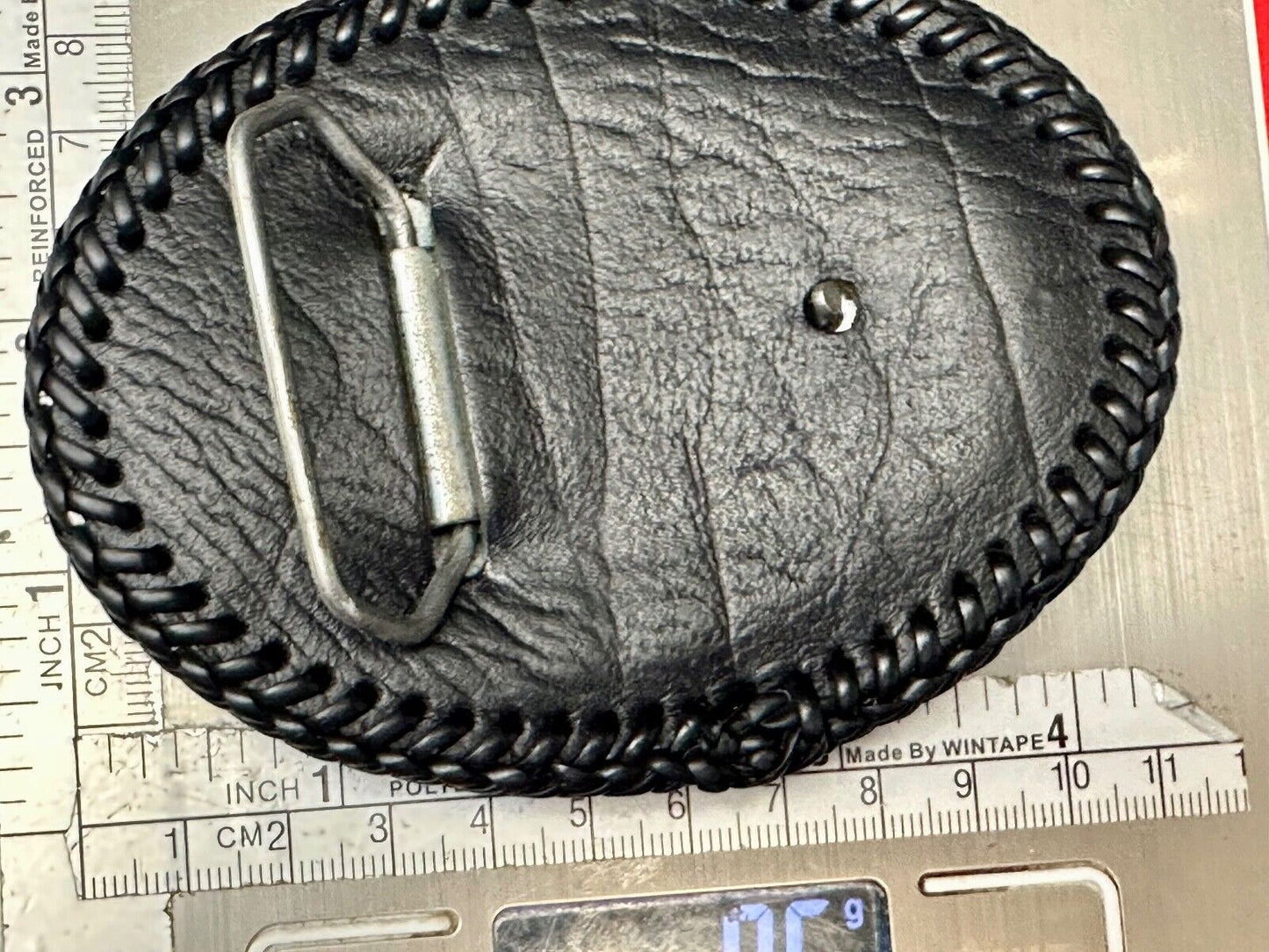 Vietnam War Memorial Three Soldiers Statue Washington DC Leather Belt Buckle
