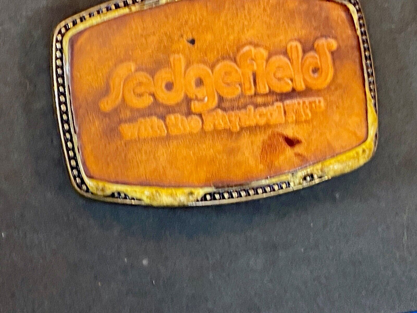 70'S Retro Sedgefield With The Physical Fit Advertisement Buckle