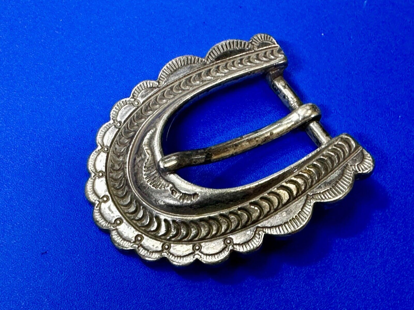 Unique Raised Dimensional Vintage Replacement Ornate Belt Buckle