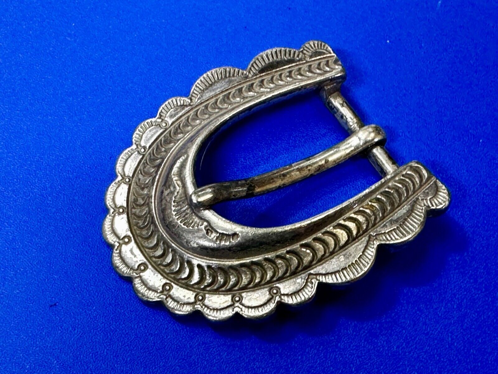 Unique Raised Dimensional Vintage Replacement Ornate Belt Buckle