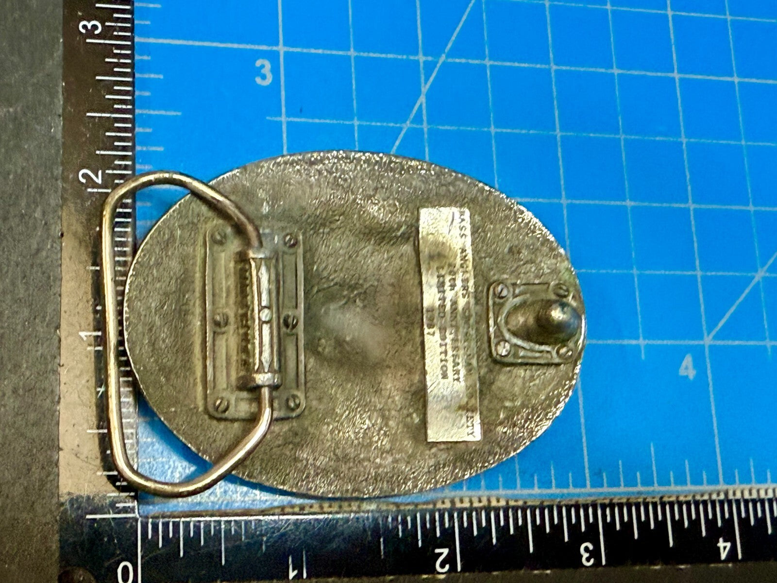 Bass Anglers Sportsman Society 20th Anniversary Limited Edition 1987 Belt Buckle