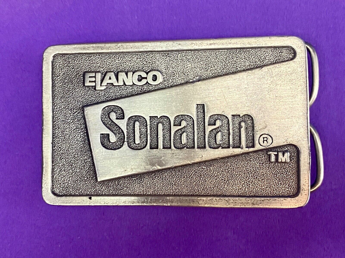Vintage Farming Elanco Sonalan belt buckle in appreciation of your support 