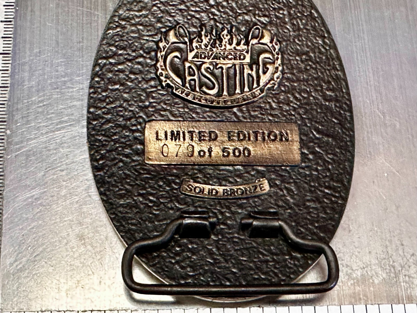 Al Unser Jr. Indianapolis 500 Car Advanced Casting Race Fans Belt Buckle