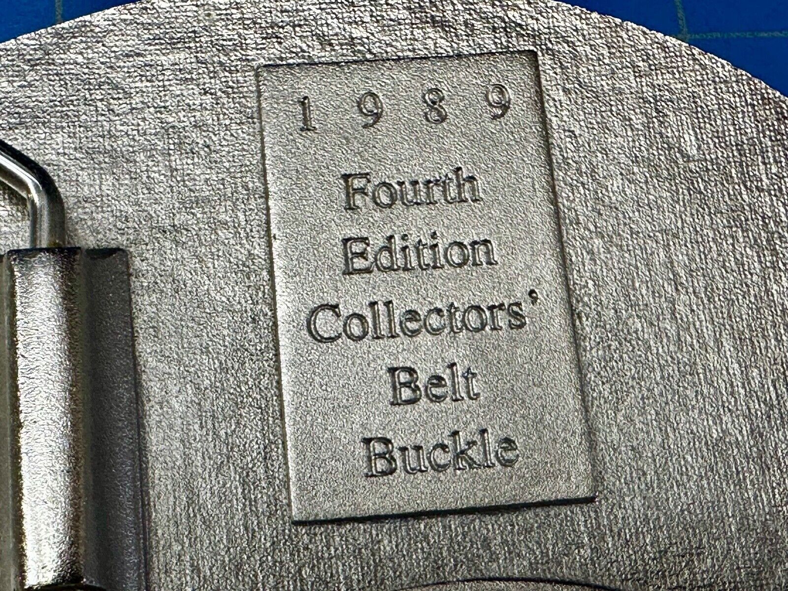 The Irvine Company 1989 Fourth Edition Collectors Western Ranch Belt Buckle