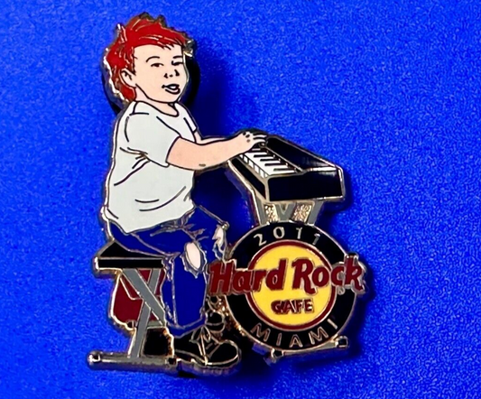 2011 Miami FL Keyboard Player Hard Rock Cafe Baby Rocker collectors pin