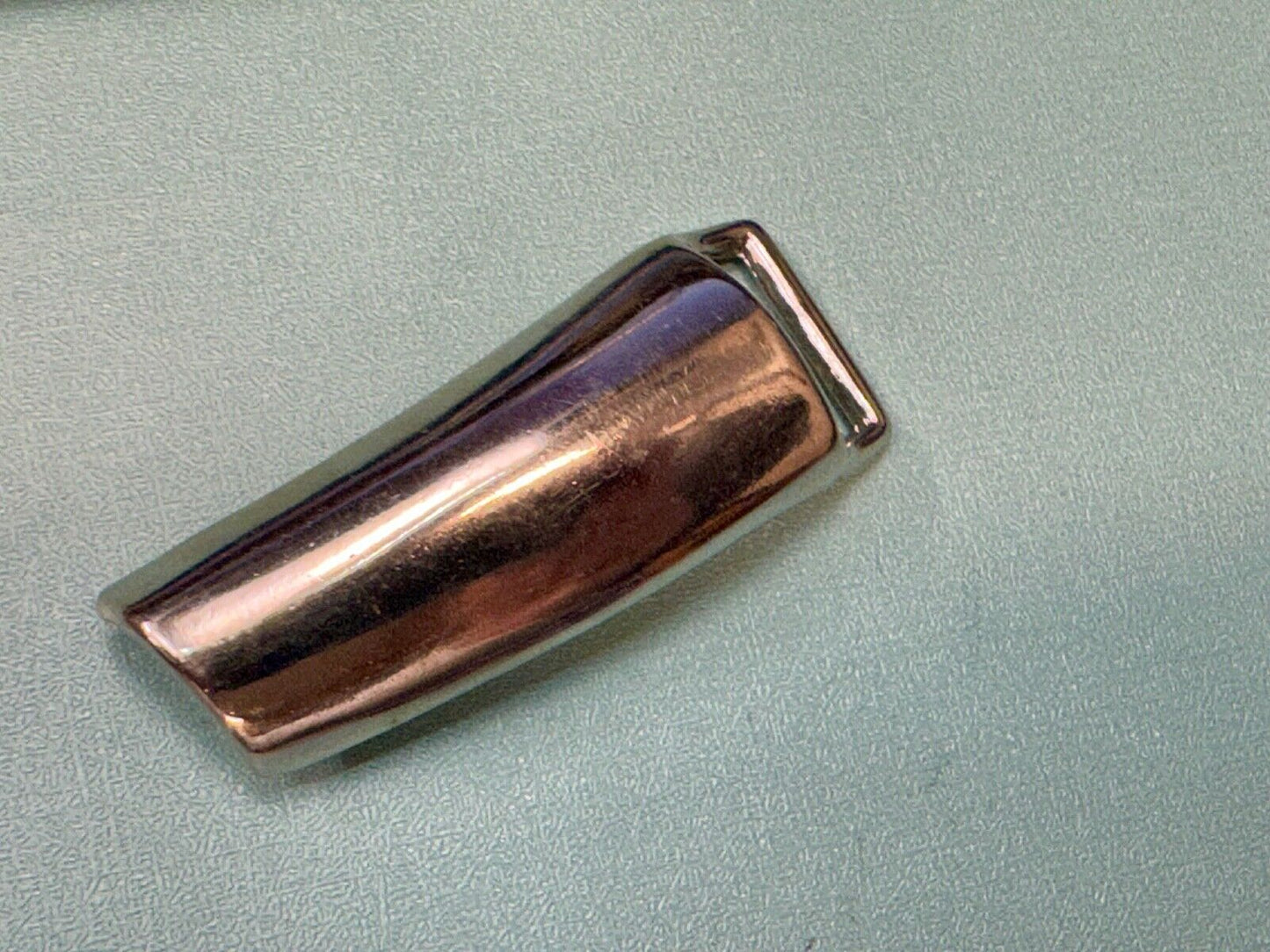 Very different - wide and skinny Vintage light gold tone replacement belt buckle
