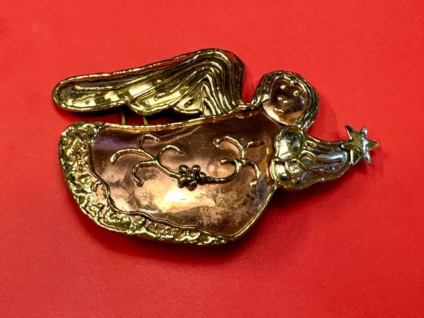 ANGLE Vintage mixed metal belt slide