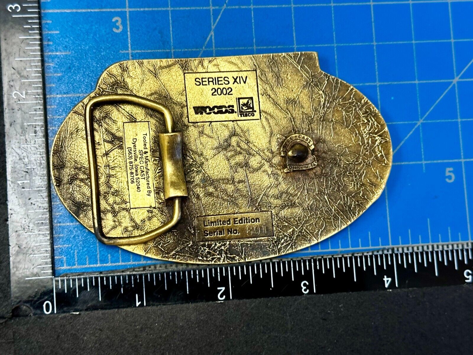 65 Years TISCO 2002 Tractor Implement Supply company NOS Belt Buckle
