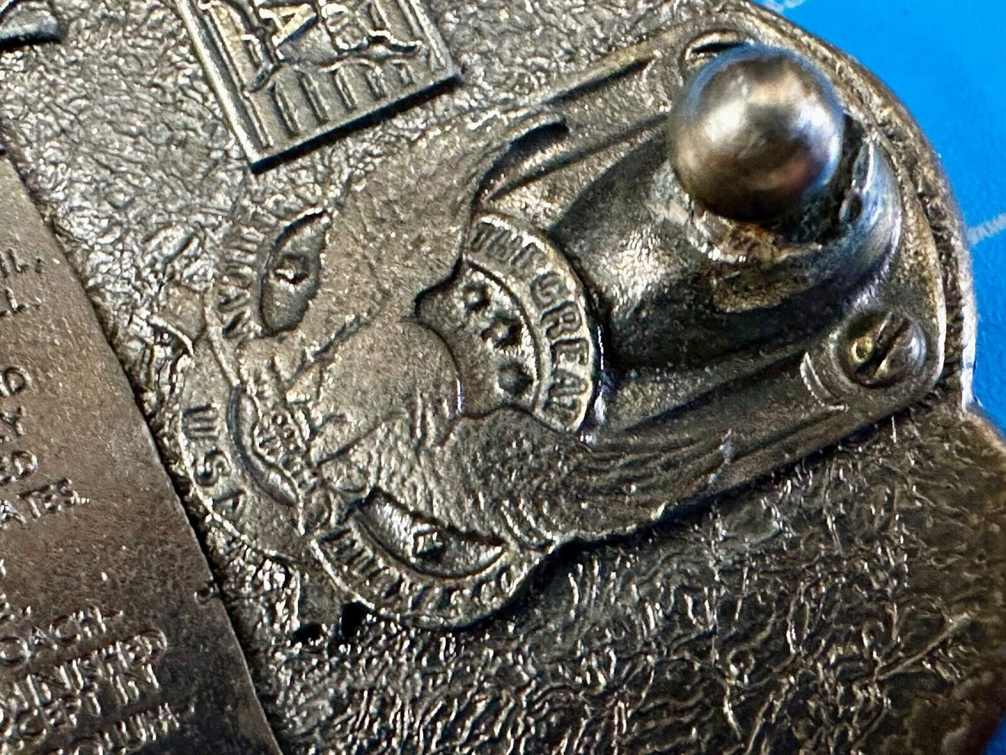 American Bald Eagle Head Belt Buckle by The Great American Buckle Co