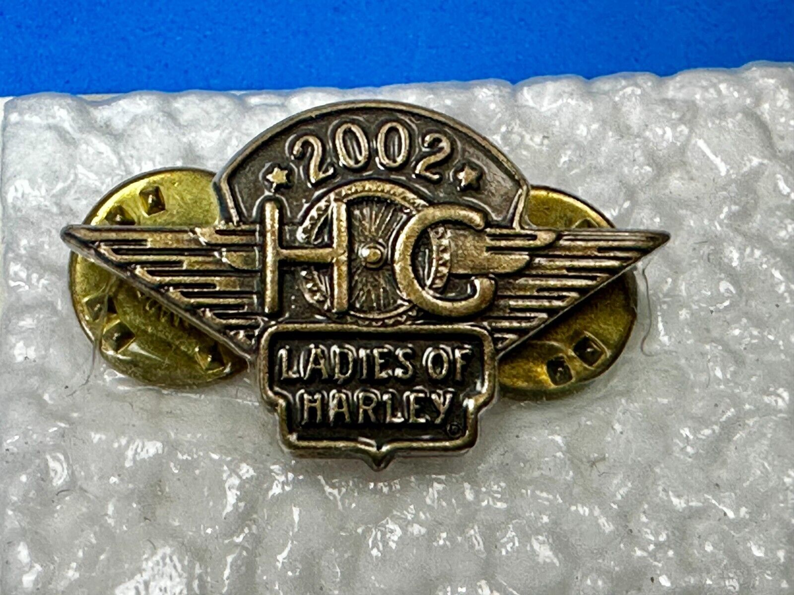 2002 Ladies of Harley Davidson Owners Group HOG Pin for Jacket or Vest