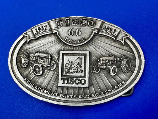 TISCO Tractor Implement Supply Replacement Parts 66 years, 2003 Belt Buckle