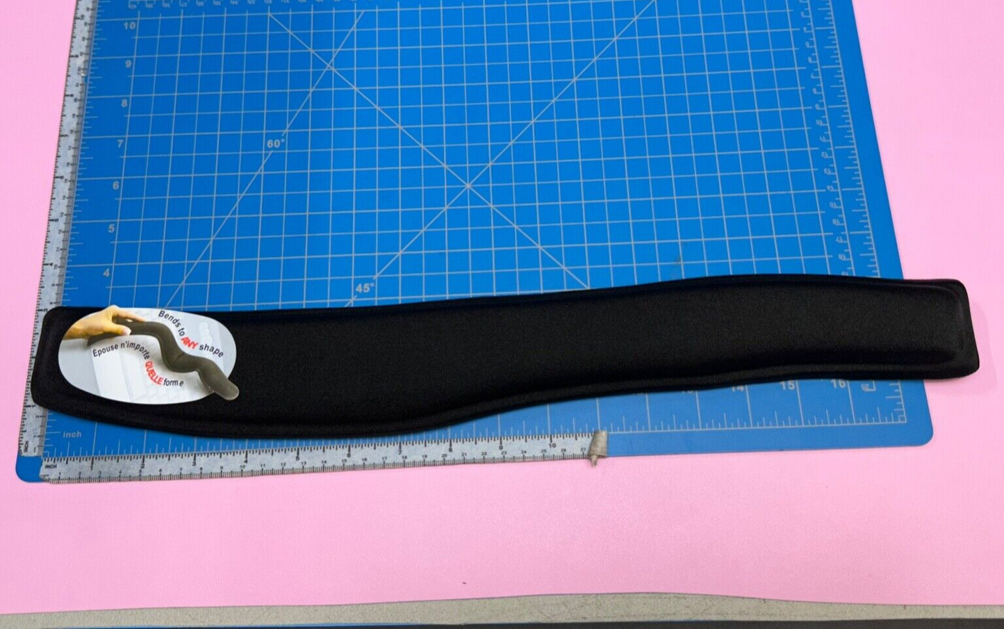 Adjustable Memory foam wrist-rest Keyboard Wrist Rest & Support of Comfort Ergo