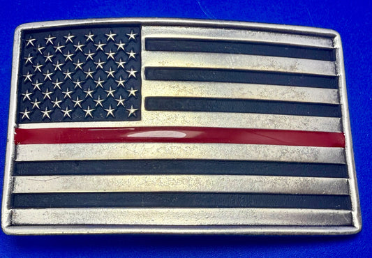 USA United States Flag American Pride Patriotic Montana Silversmiths Belt Buckle