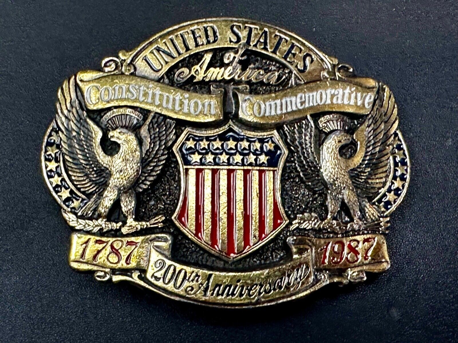America 200th anniversary  Patriotic USA!  The Great American Belt Buckle Co
