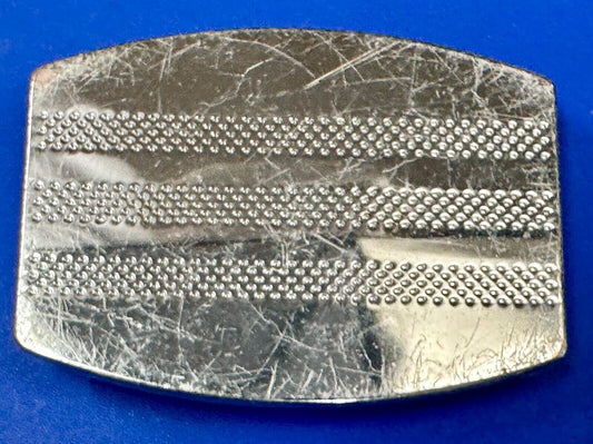 Vintage Adidas Lethal Silver Belt Buckle