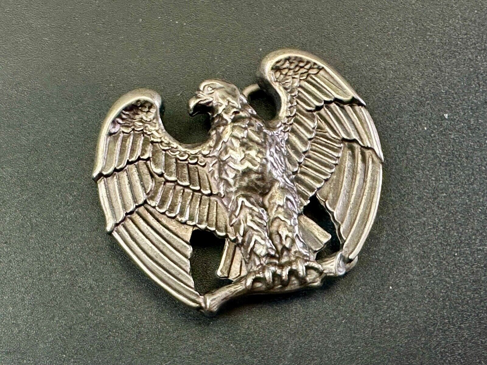 American Pride Patriotic USA Eagle Western cowboy Vintage belt buckle by Avon