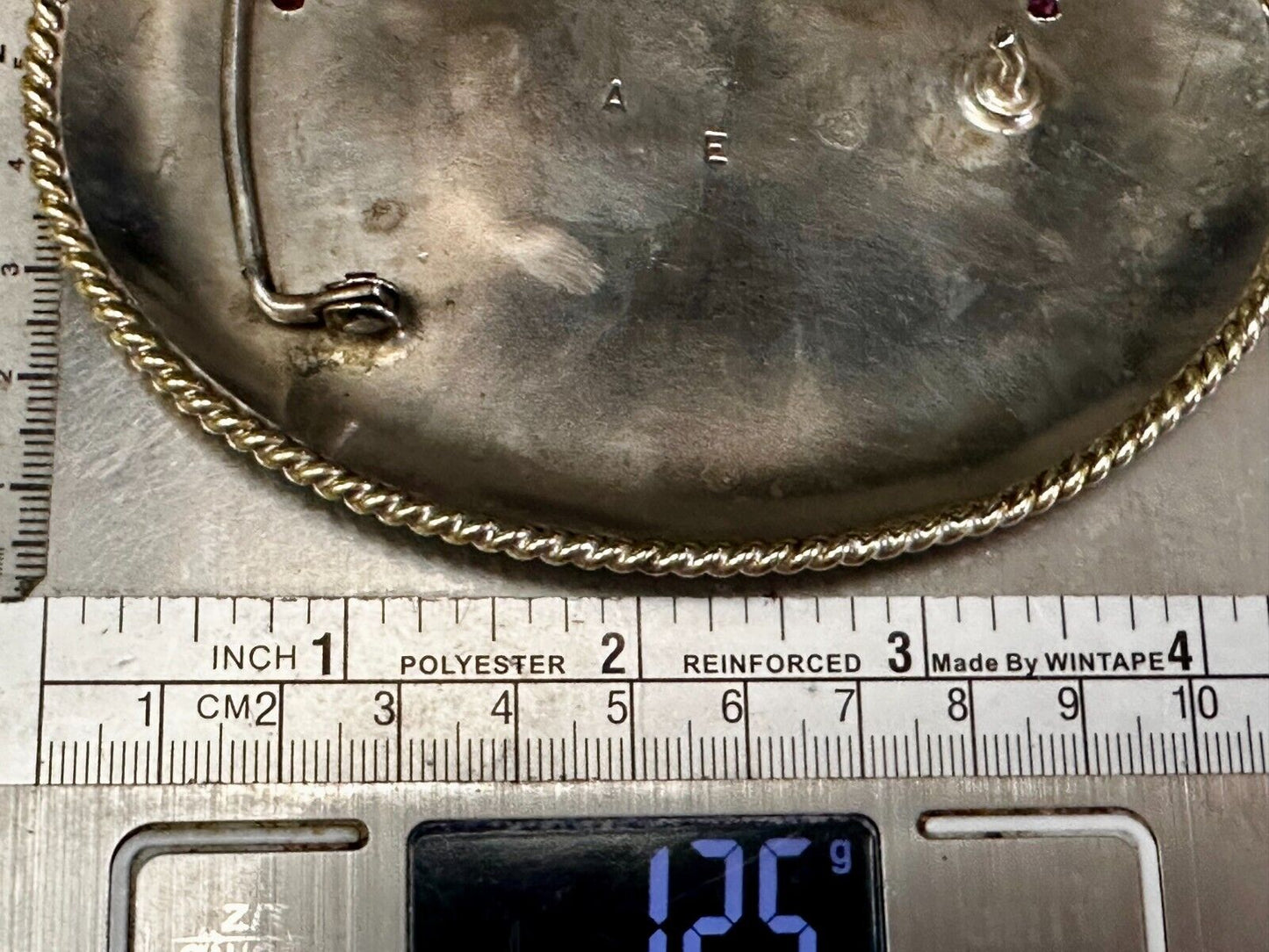 TSPHA Horse Texas Saddlebreds Shoeing 1999 Live Trophy RARE!  A E Belt Buckle
