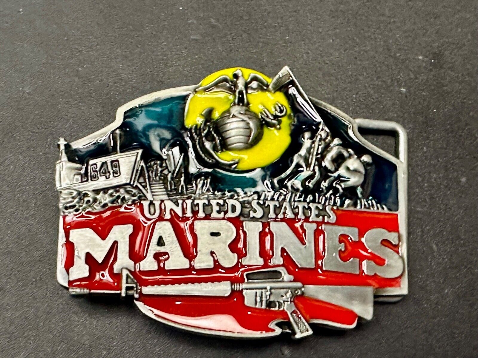 United States Marines NOS America Military Commemorative Belt Buckle