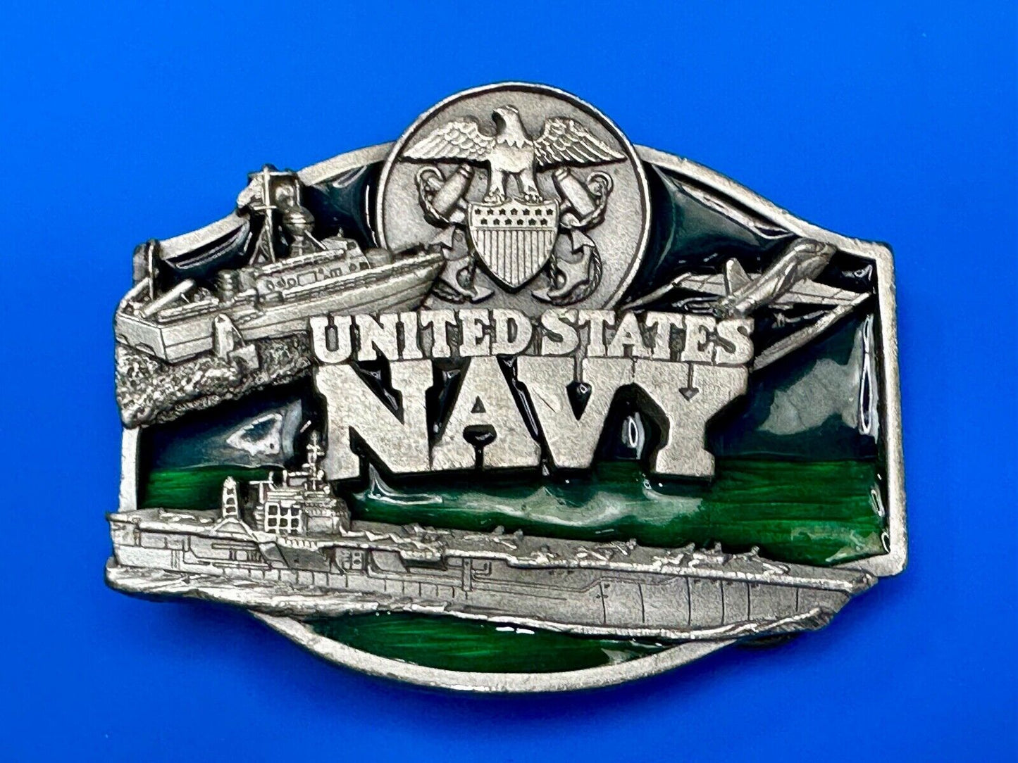 United States Navy - Patriot America G-50 Commemorative Siskiyou Belt Buckle