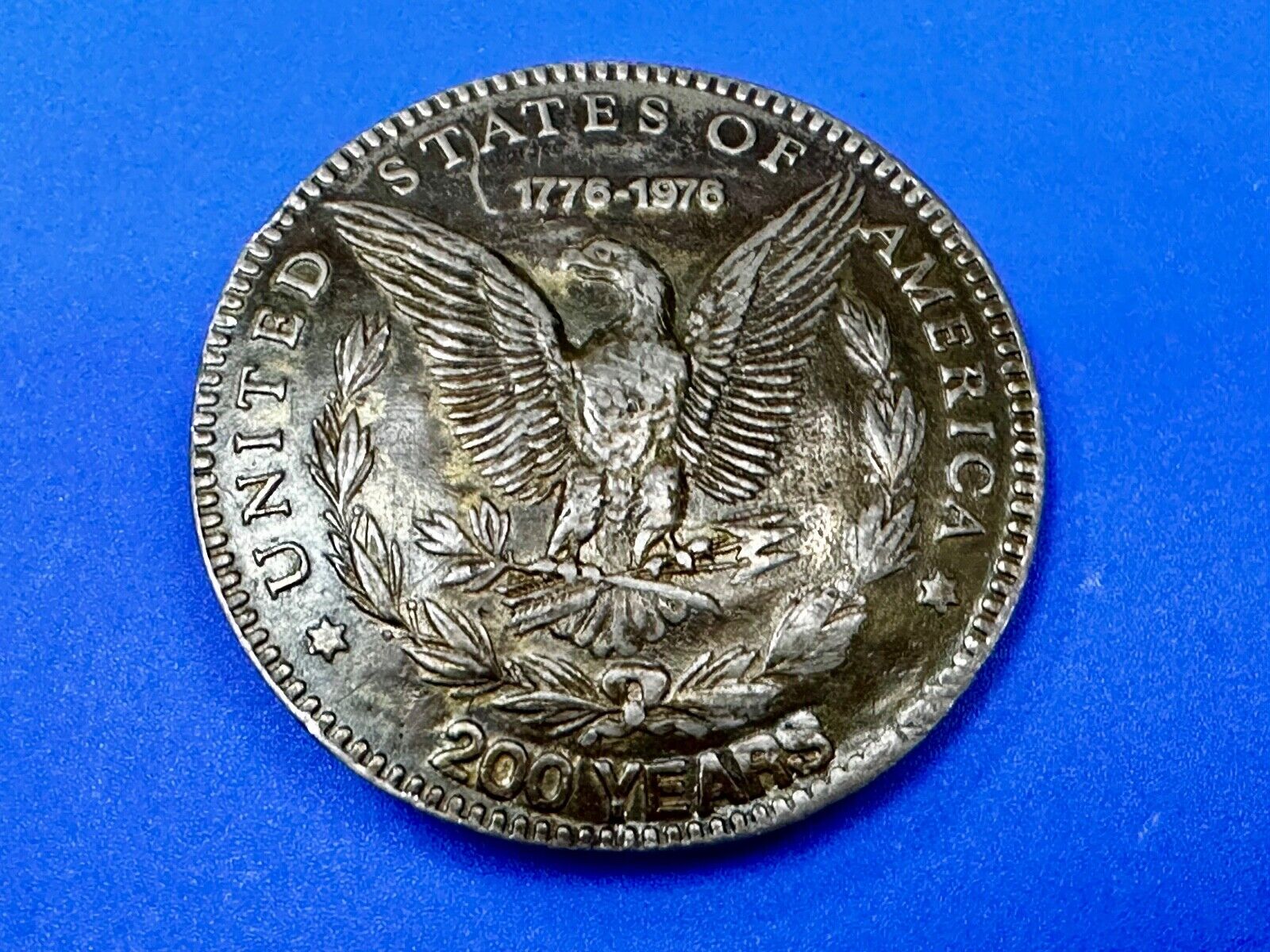 United States of America 200 Years Coin Collectors Belt Buckle 2001