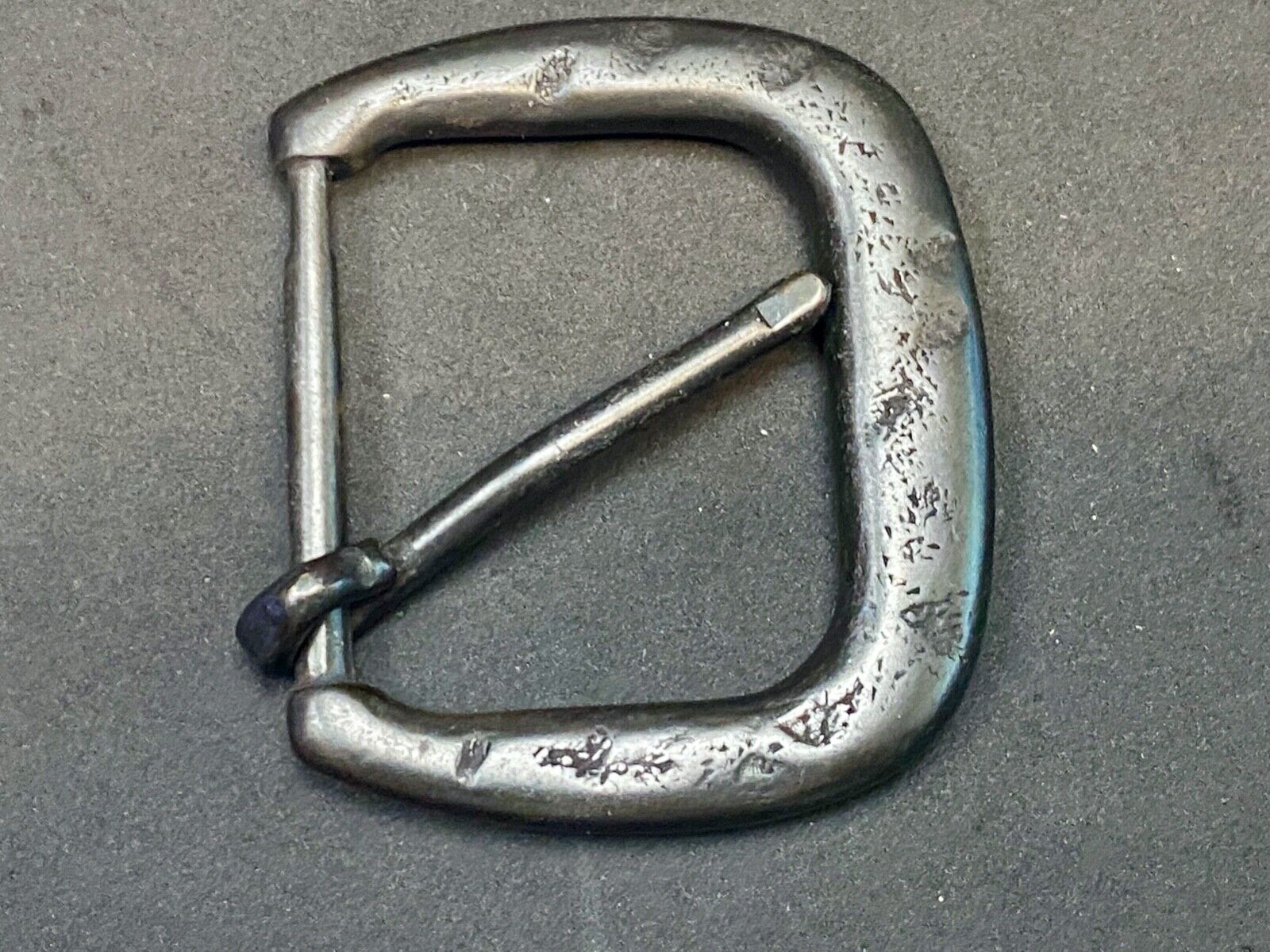 Unique Distressed Black Replacement Belt Buckle