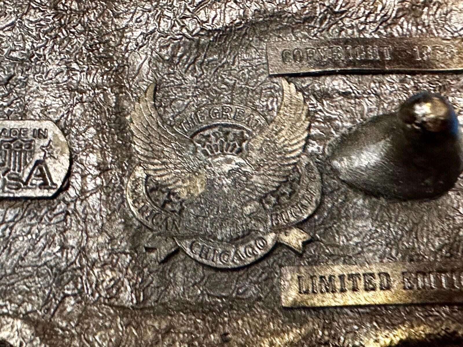 Train Caboose RailRoad Vintage 1979 - The Great American Belt Buckle Co