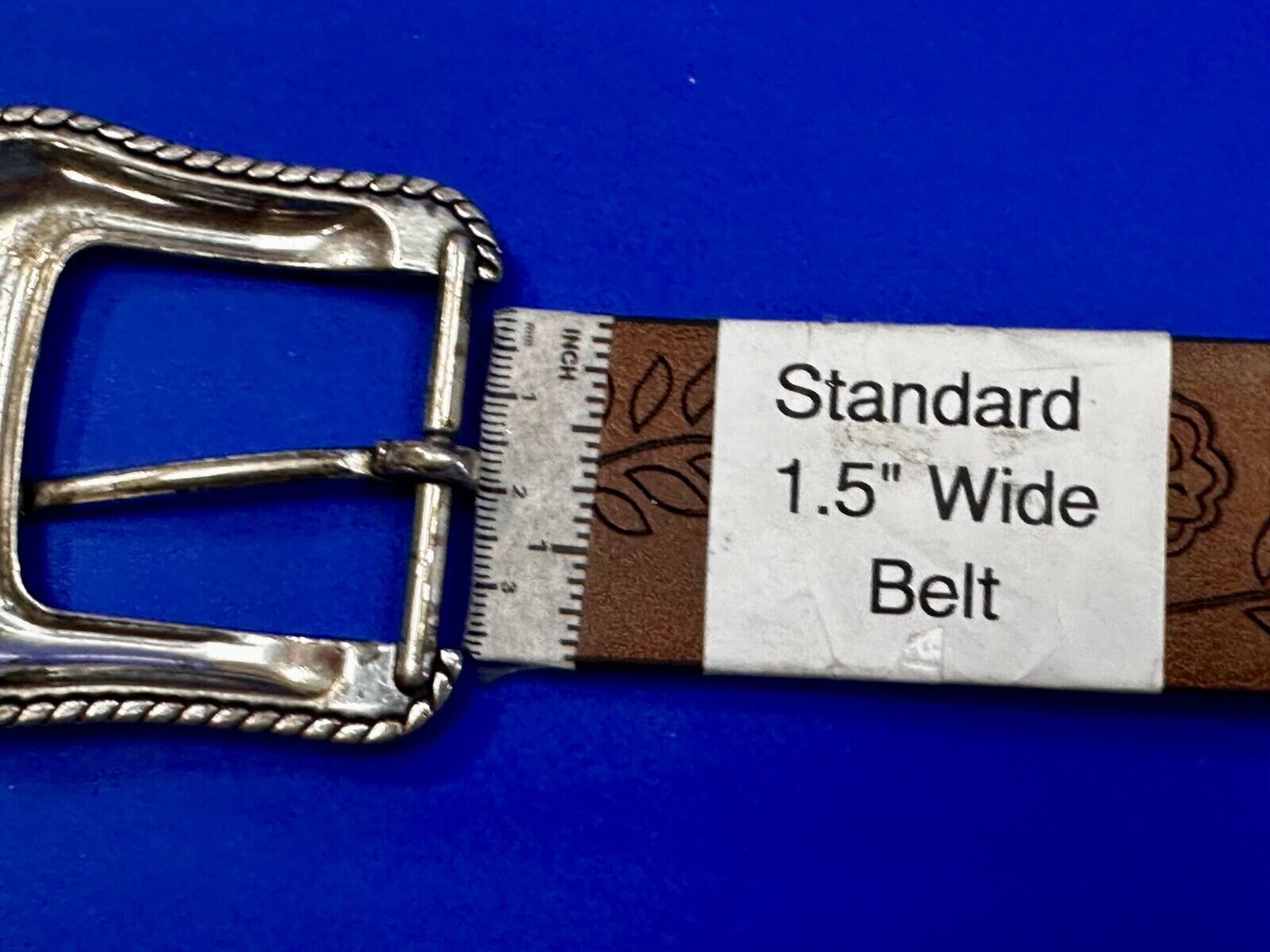 ARIAT Silver Belt Buckle A2108 Ranger Style Replacement Western Belt Buckle