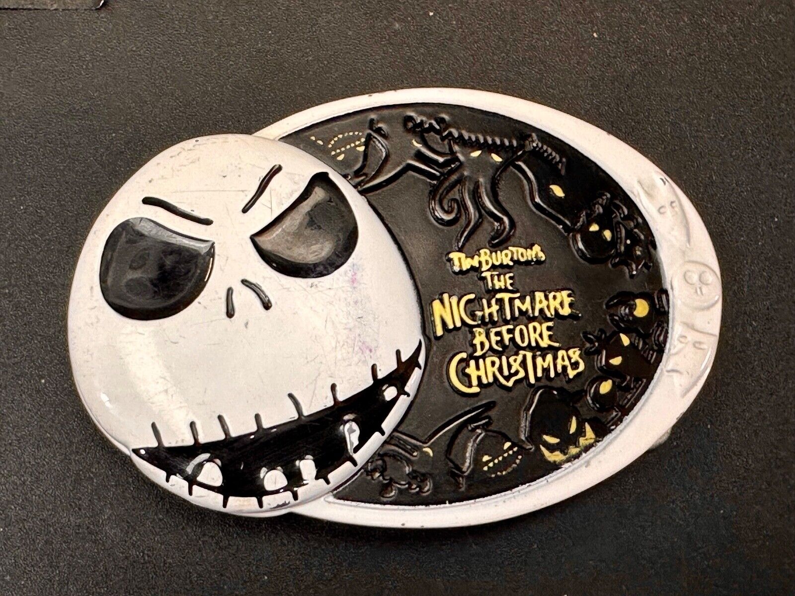 Tim Burtons Disney The Nightmare Before Christmas belt buckle