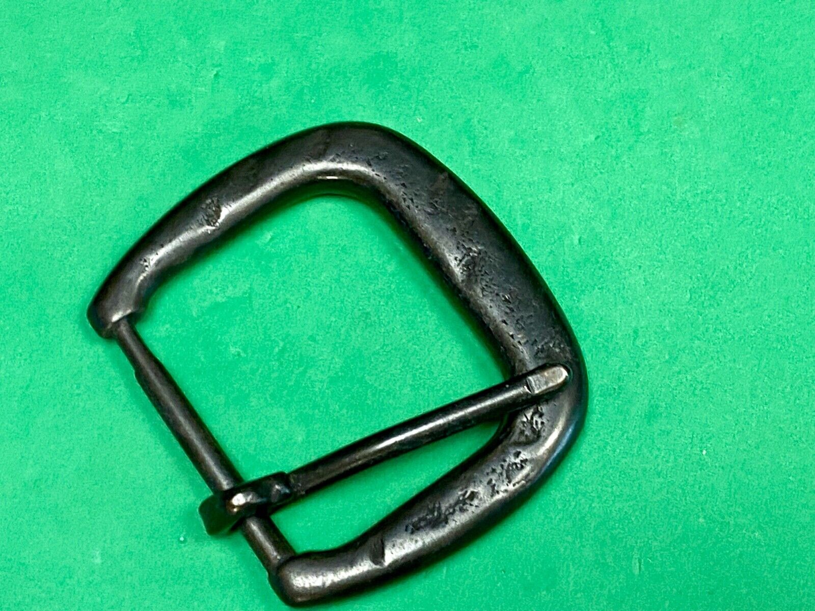 Unique Distressed Black Replacement Belt Buckle