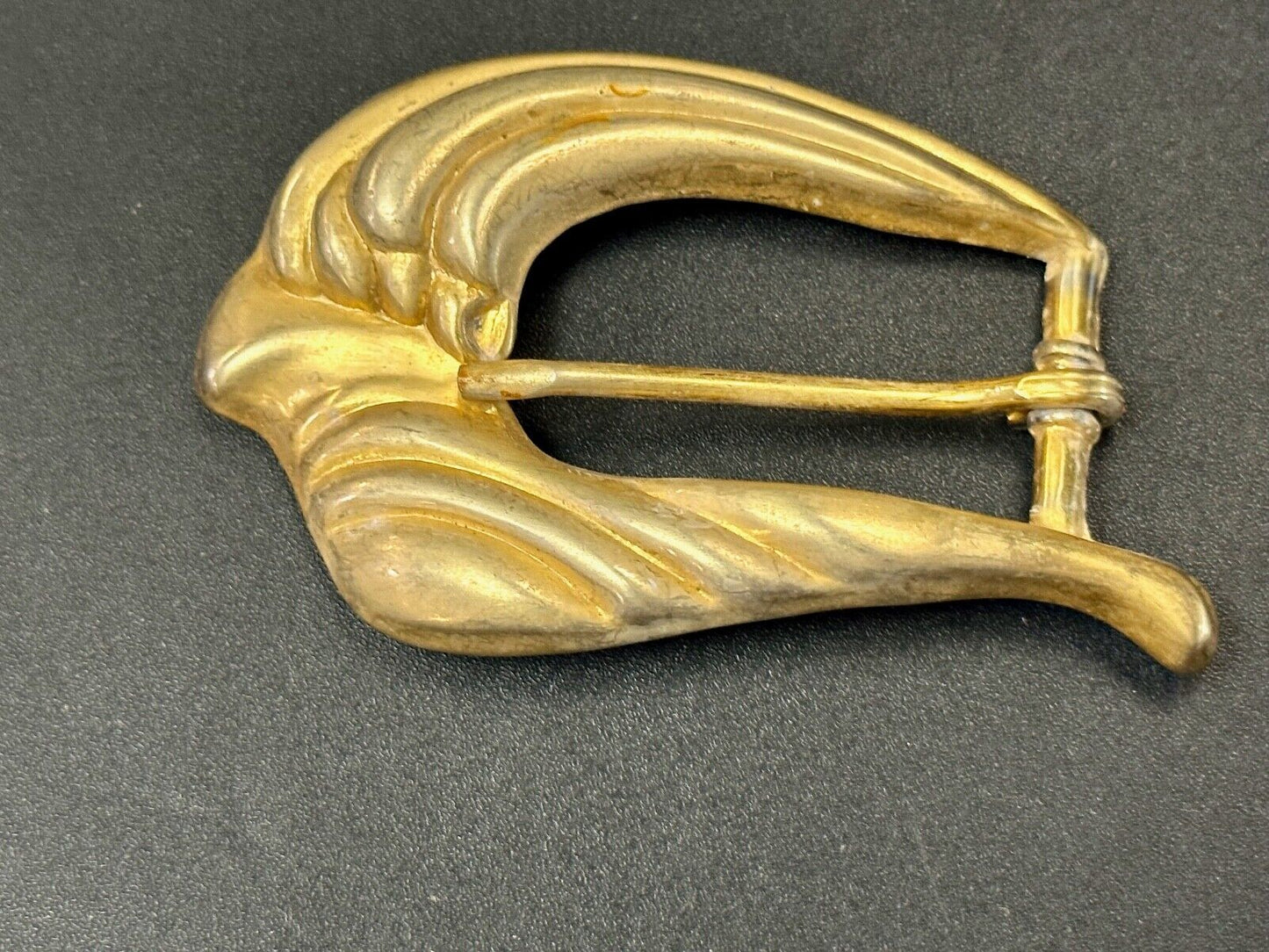 Victorian vibe - vintage gold tone replacement belt buckle