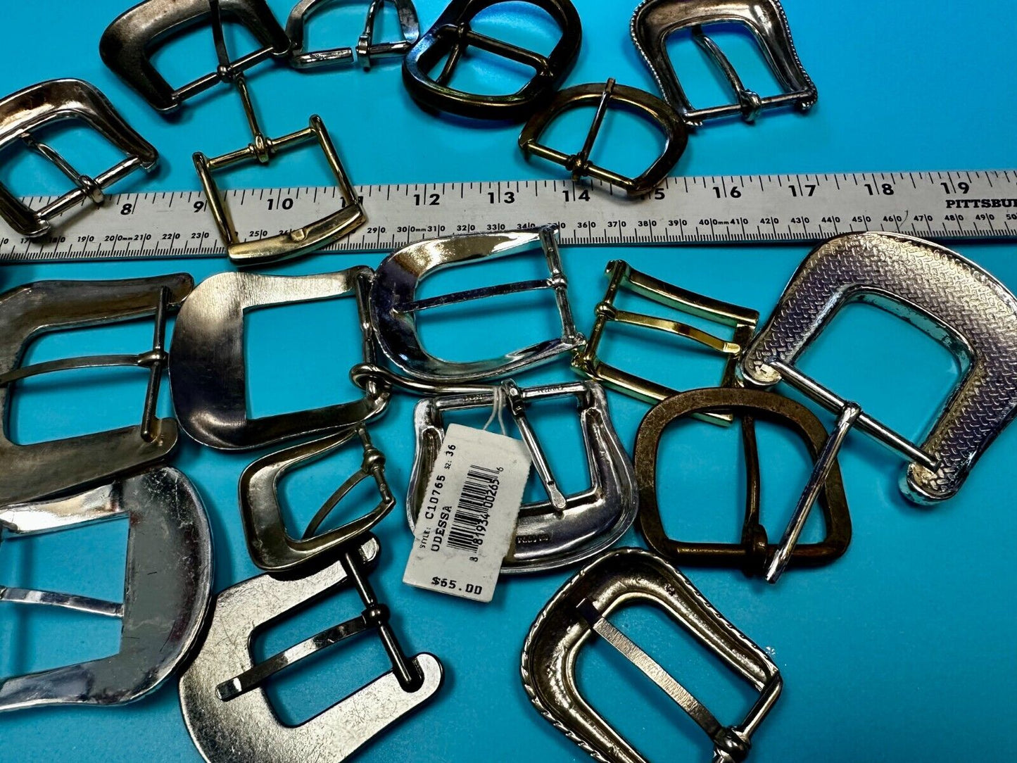 20 Vintage & Modern Ranger Style Belt buckles -  Lot, Grab Bag - Resale Gifts!