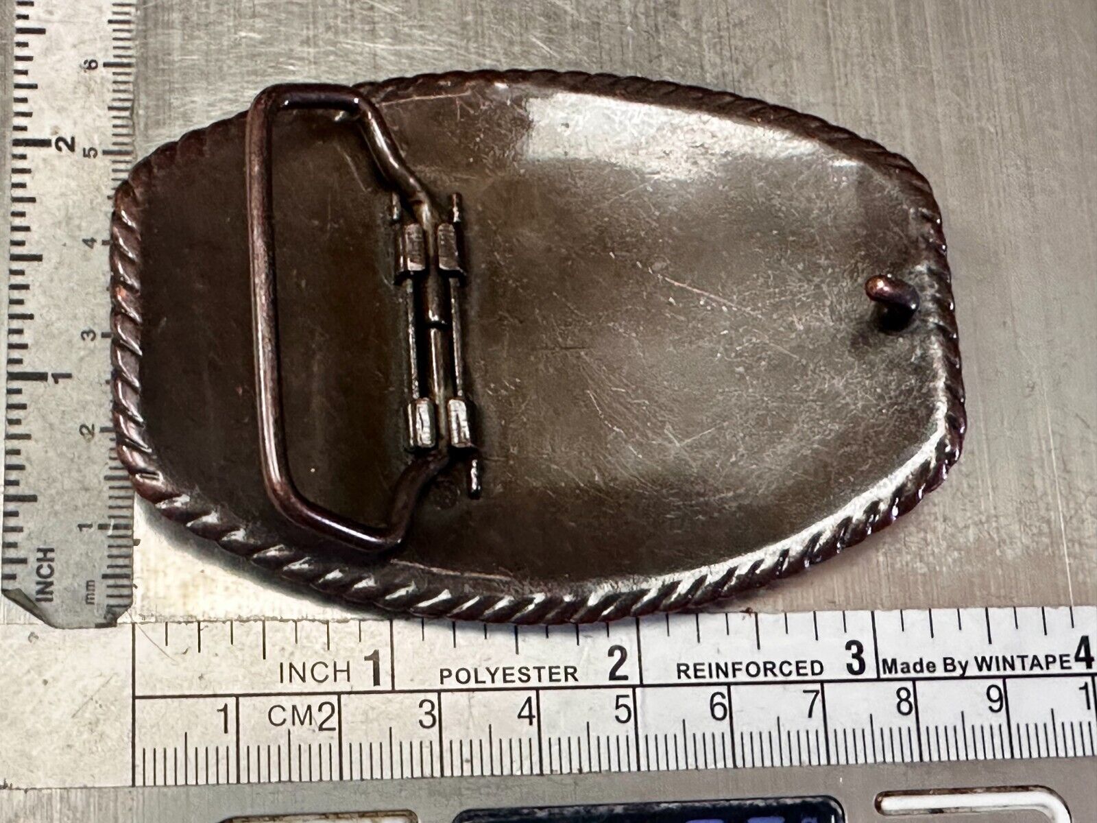 Unique Brown Color Detailed Floral Theme Replacement Belt Buckle
