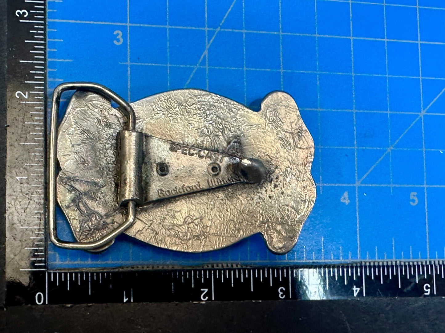 Arabian Horse Head Silver Tone Western Rodeo Cowboy SPEC-CAST Belt Buckle