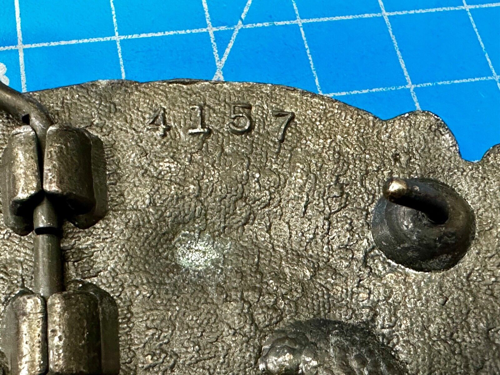 Unique Pig Hog On The Farm Cutout Swine Animal Belt Buckle number 4157
