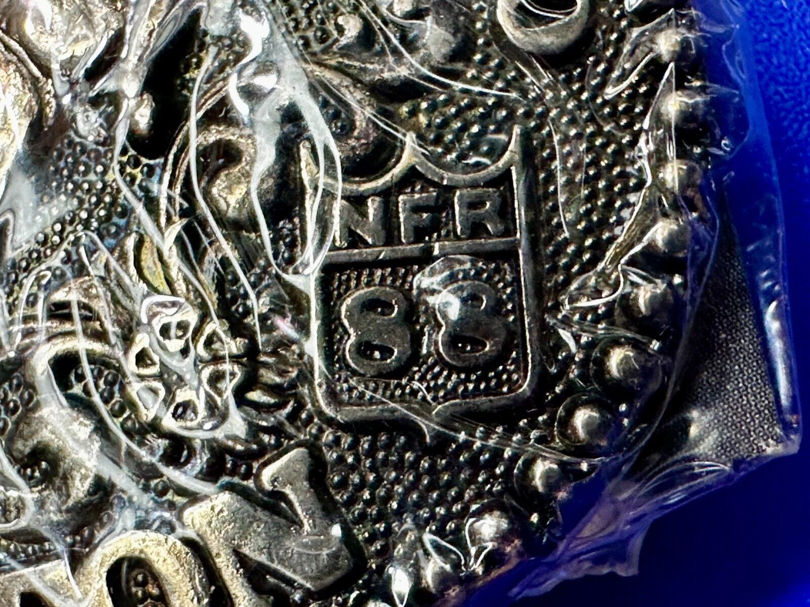 1988 Hesston National Finals Rodeo NFR Cowboys Youth Size NOS Belt Buckle