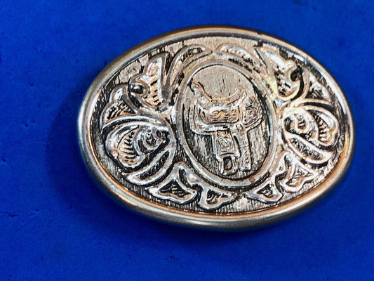 Vintage HORSE SADDLE RIDER DECORATIVE WESTERN COWBOY BELT BUCKLE BY AVON