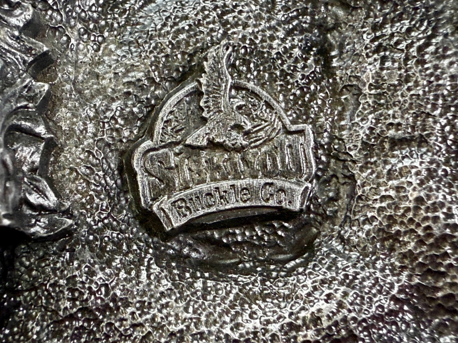 United States American Lawman To Served & Protect VTG 1986 Siskiyou Belt Buckle