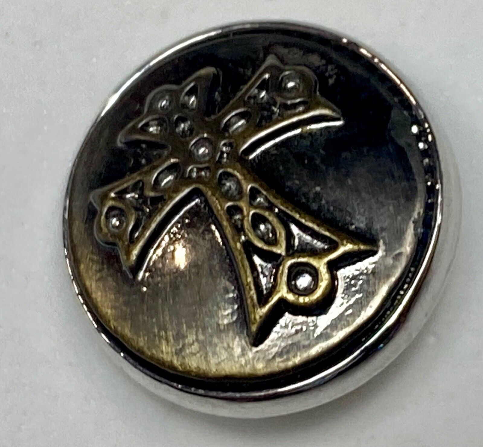 Thick Cross theme  18mm Button Charms Ginger Snaps - Magnolia Vine