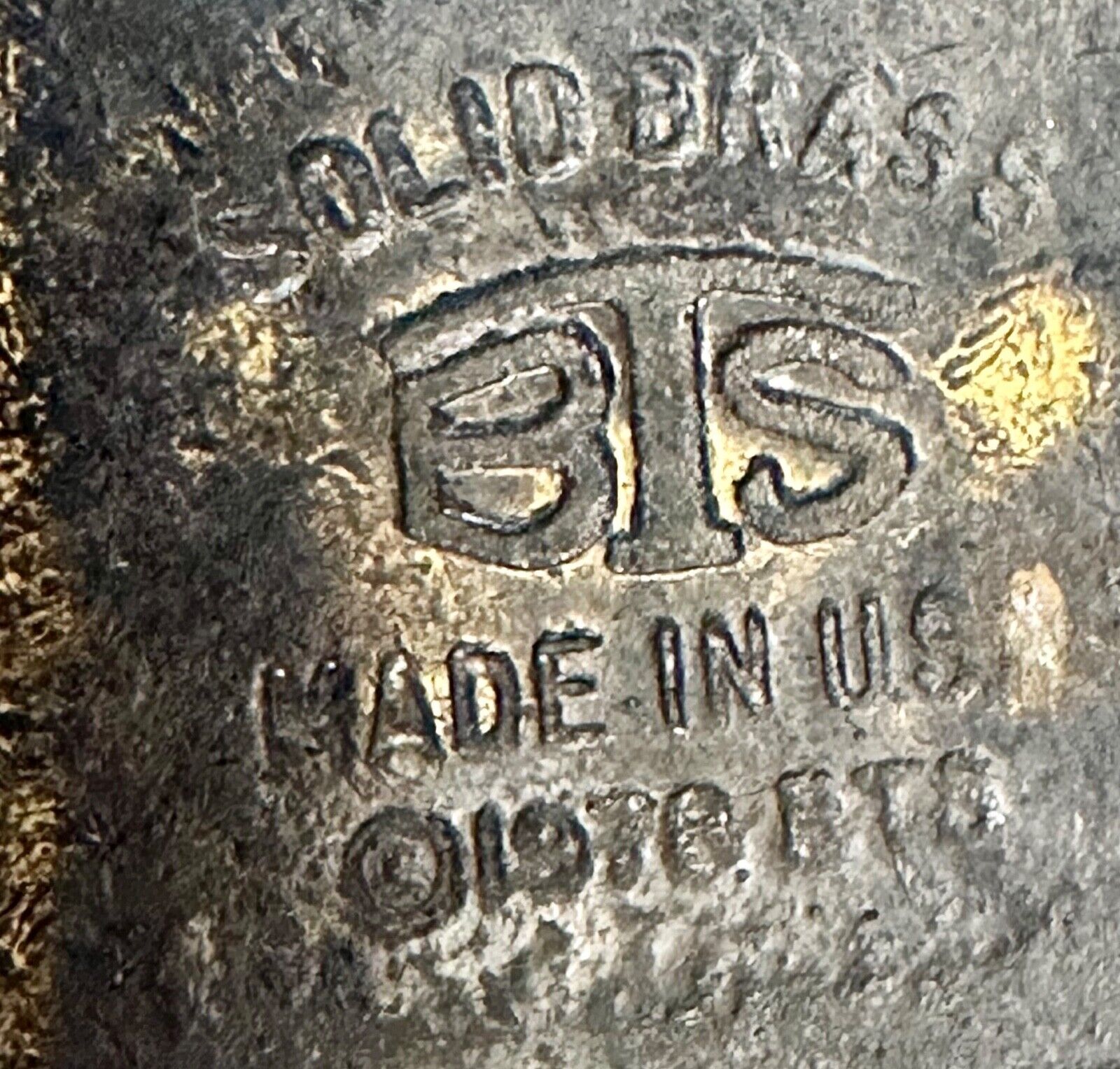 vintage Horse and Foal Colt baby vintage 1978 BTS solid brass belt buckle