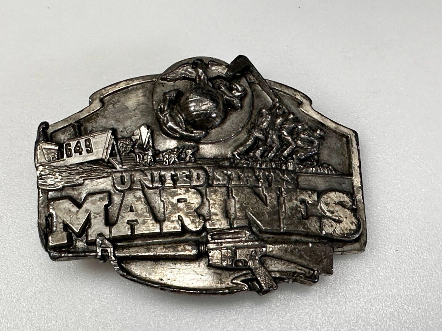 United States Marines Patriotic I-50 The Few Proud American Military Belt Buckle