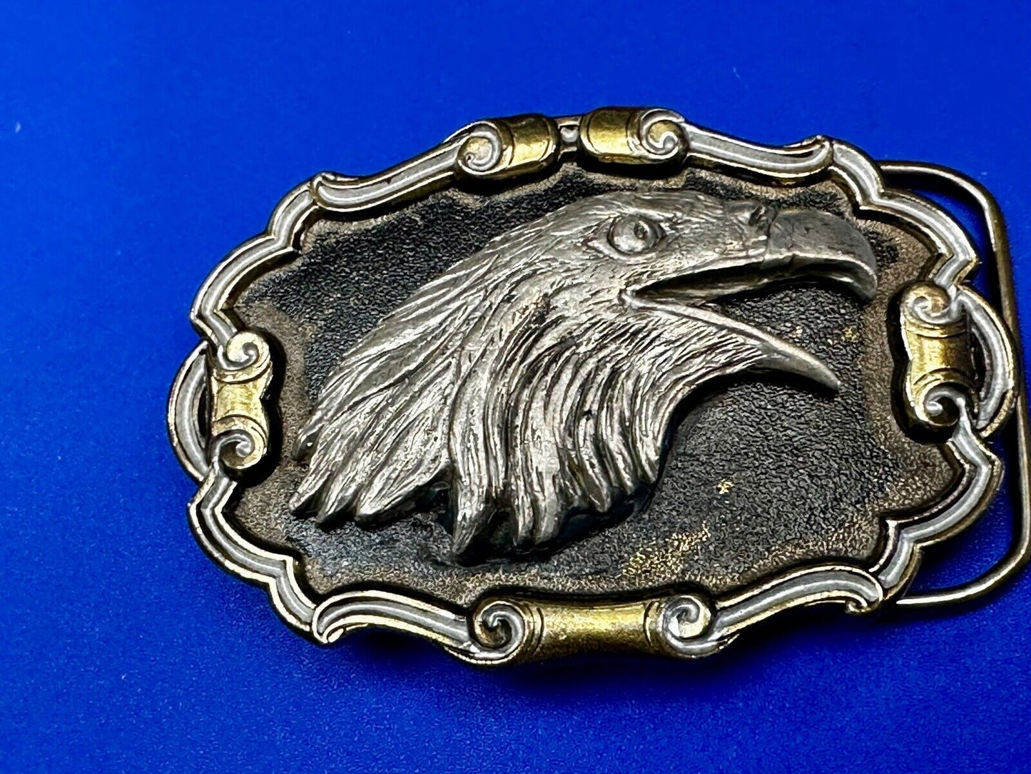 American Bald Eagle Head Belt Buckle by The Great American Buckle Co